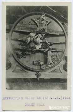 Grand foudre de 1904 de la tonnellerie Fruhinsholz (Nancy)